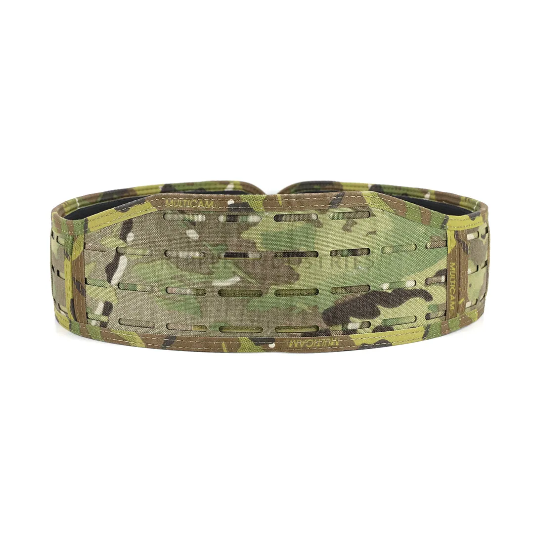 HSGI - Multicam Black - LASER SLIM-GRIP Slotted Padded Battle Belt