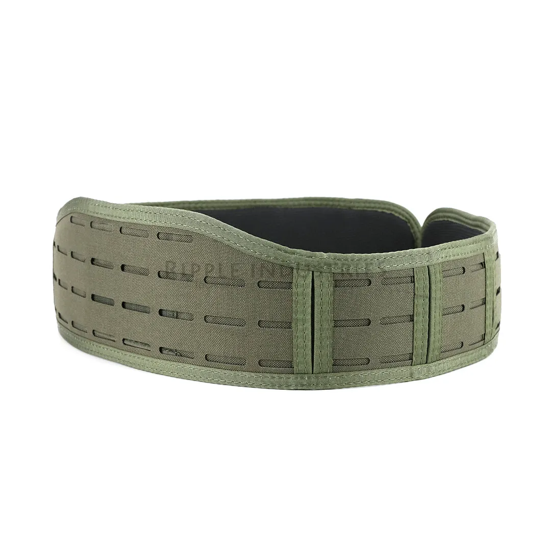 HSGI - Wolf Grey - LASER SLIM-GRIP Slotted Padded Battle Belt
