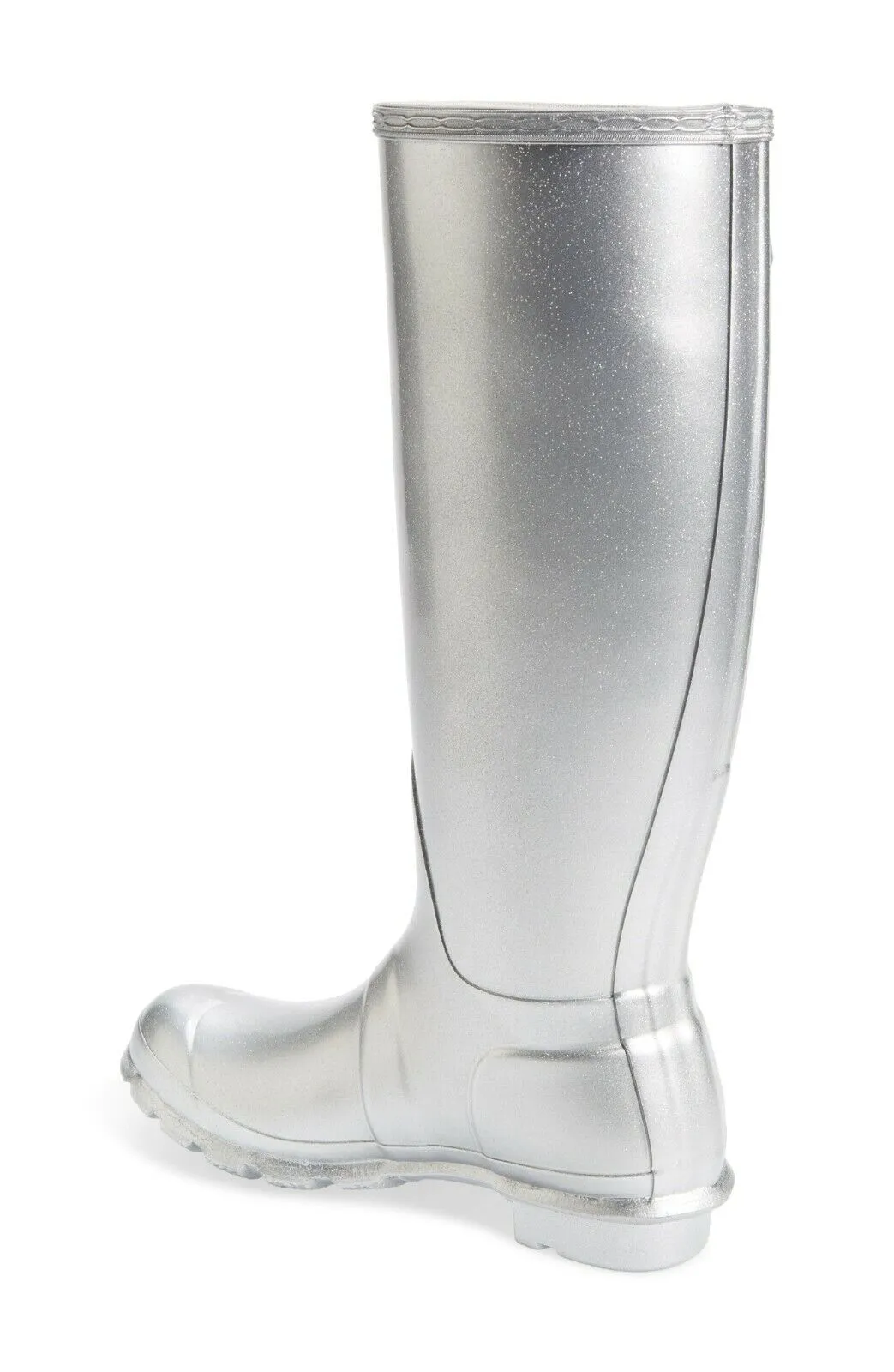 Hunter "Silver Glitter" Rain Boot