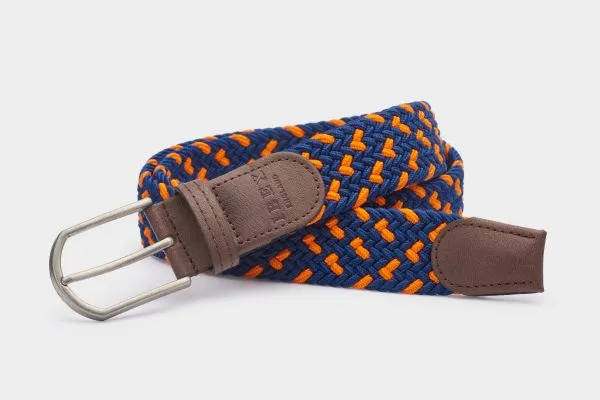 Ibex England Navy/Orange Repreve Eco Belt - L - 9408-L