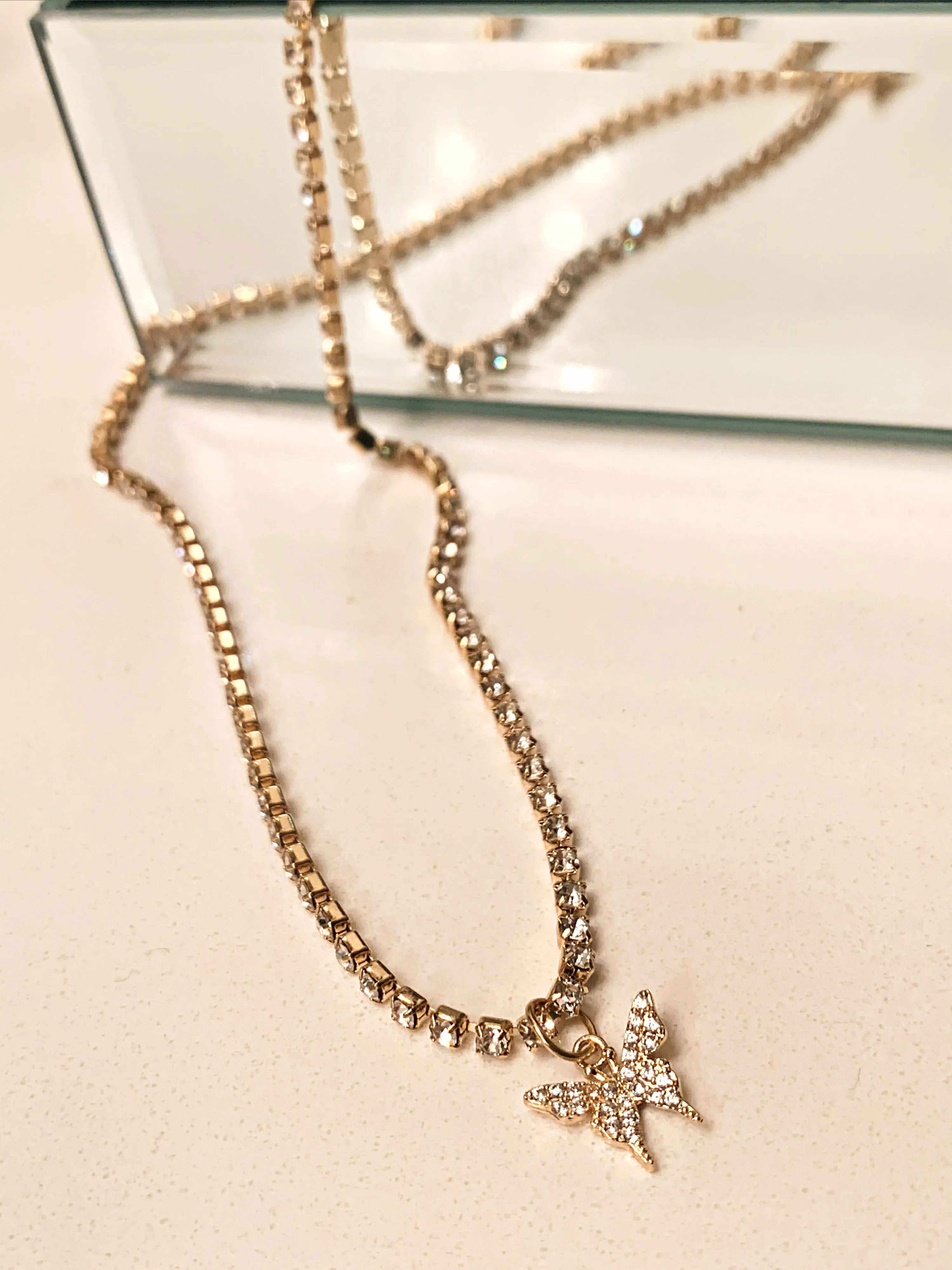 Icy Mariposa Choker