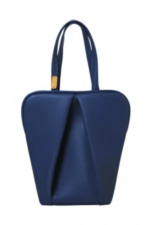 Ink Blue Small Seashell Tote