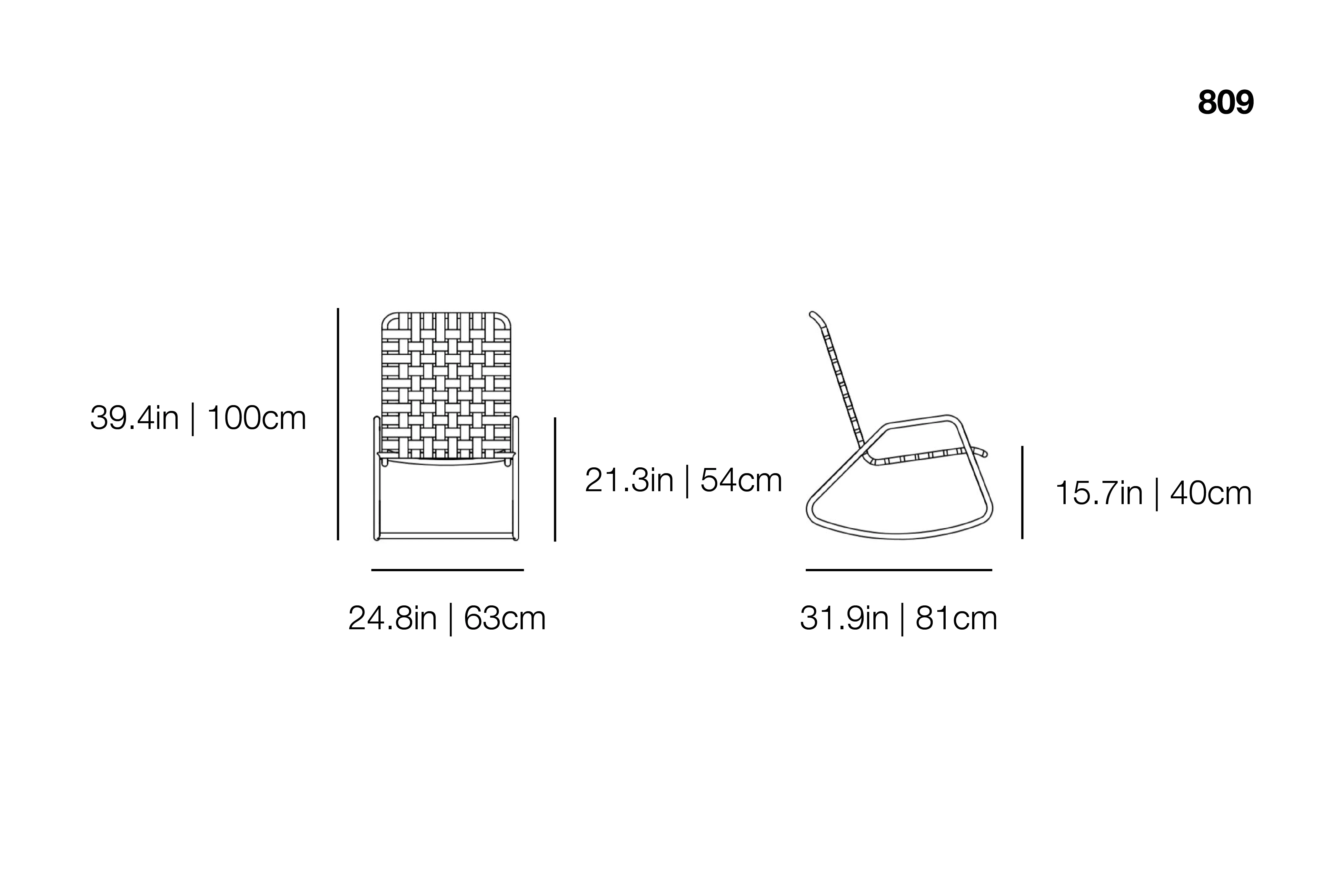 InOut 809 - Outdoor Rocking Chair