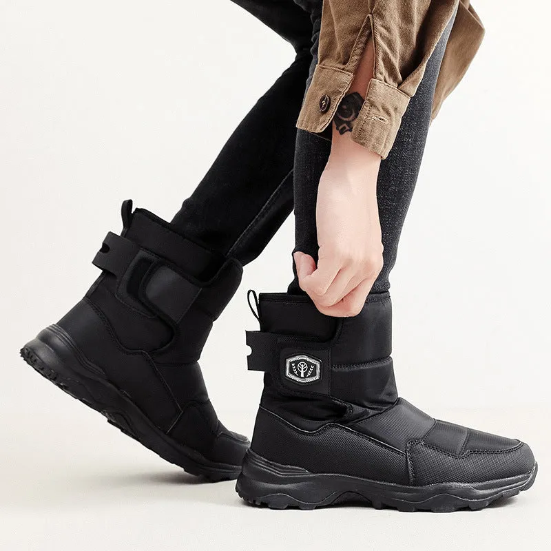 INSTOCK - Men’s Fashionable Warm Snow Boots – Cozy & Durable for