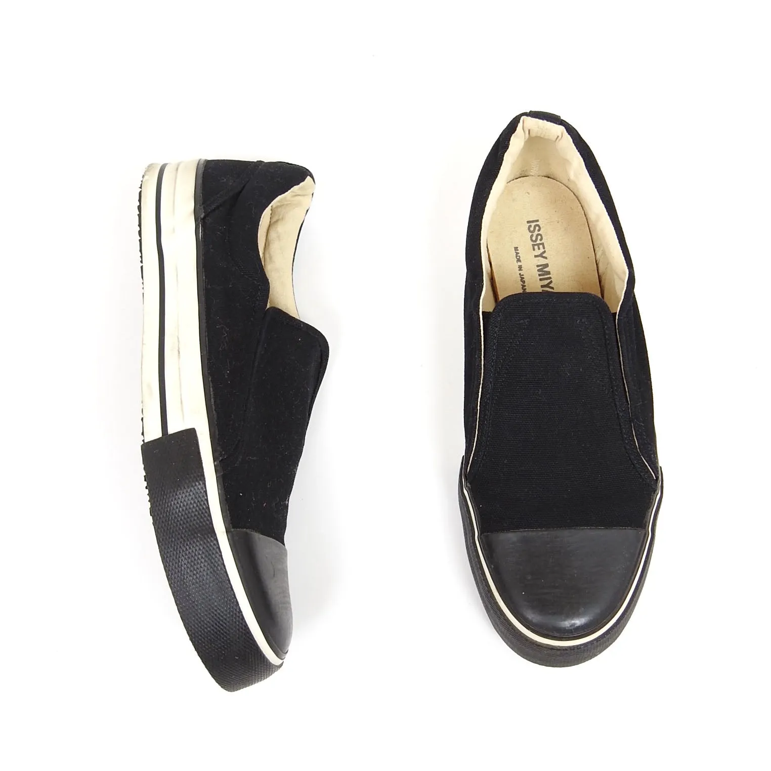 Issey Miyake Slip On Sneakers Size Small