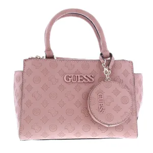JANELLE SMALL STATUS SATCHEL PEONY LOGO (PINK) ROS