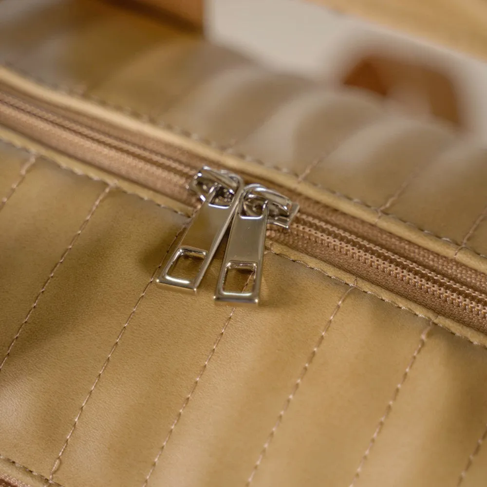 Jet-Setter Duffel Bag Beige Set Of 2