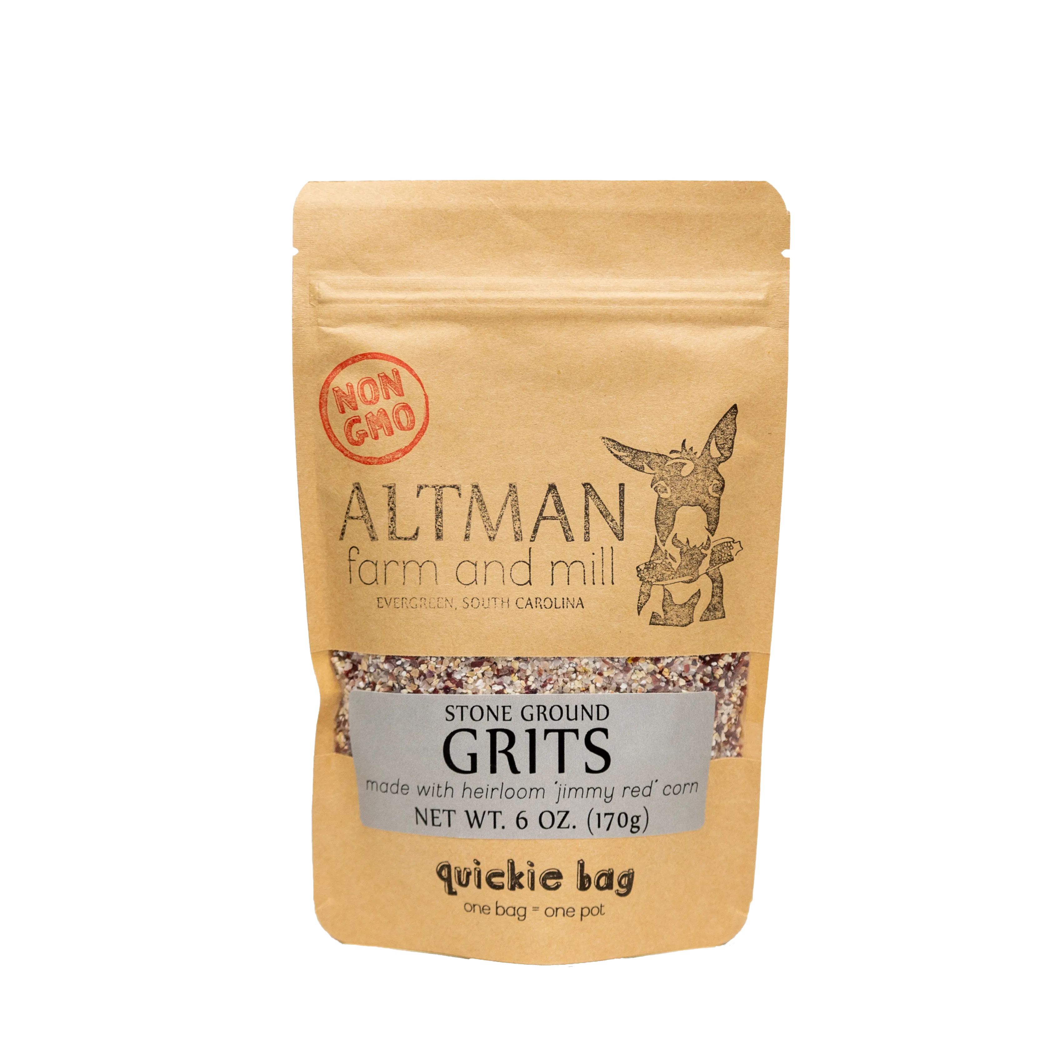Jimmy Red Stone Ground Grits 6oz.