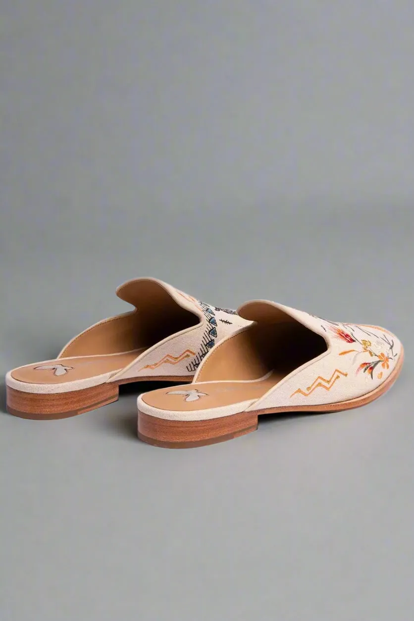 Johnny Was Watipaso Canvas Mule JWS2122