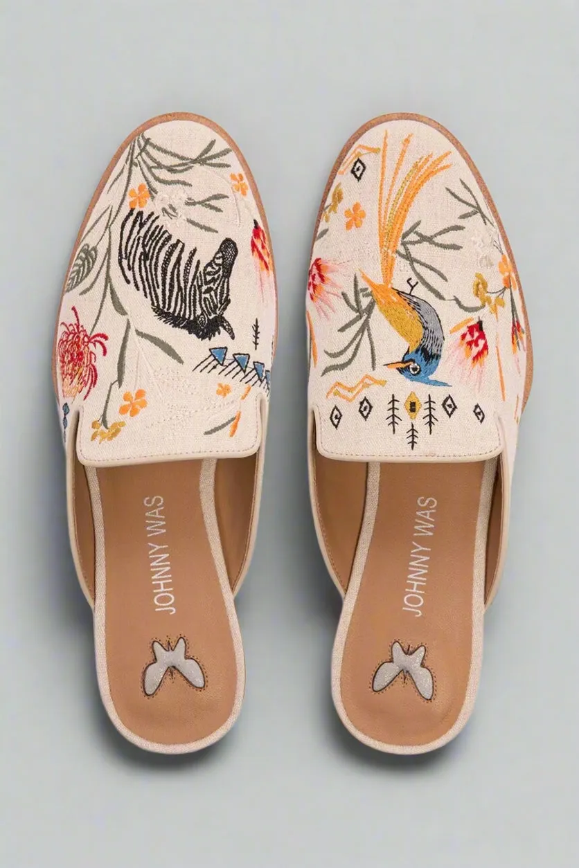 Johnny Was Watipaso Canvas Mule JWS2122