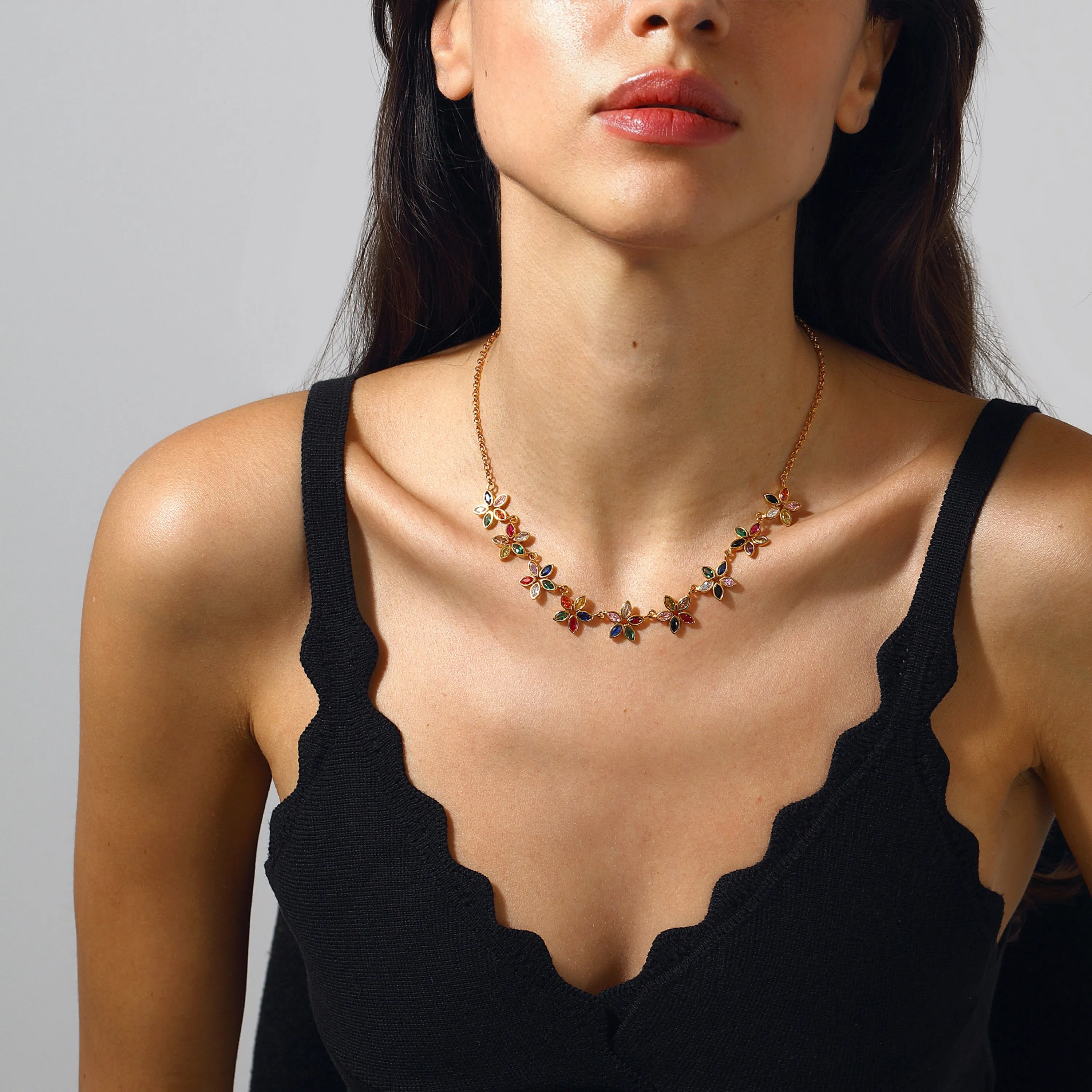 Kalea Flower Necklace