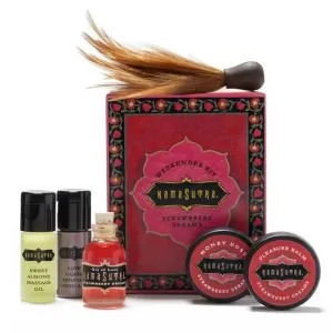 Kama Sutra Erotic Strawberry Weekender Lube Set for Couples