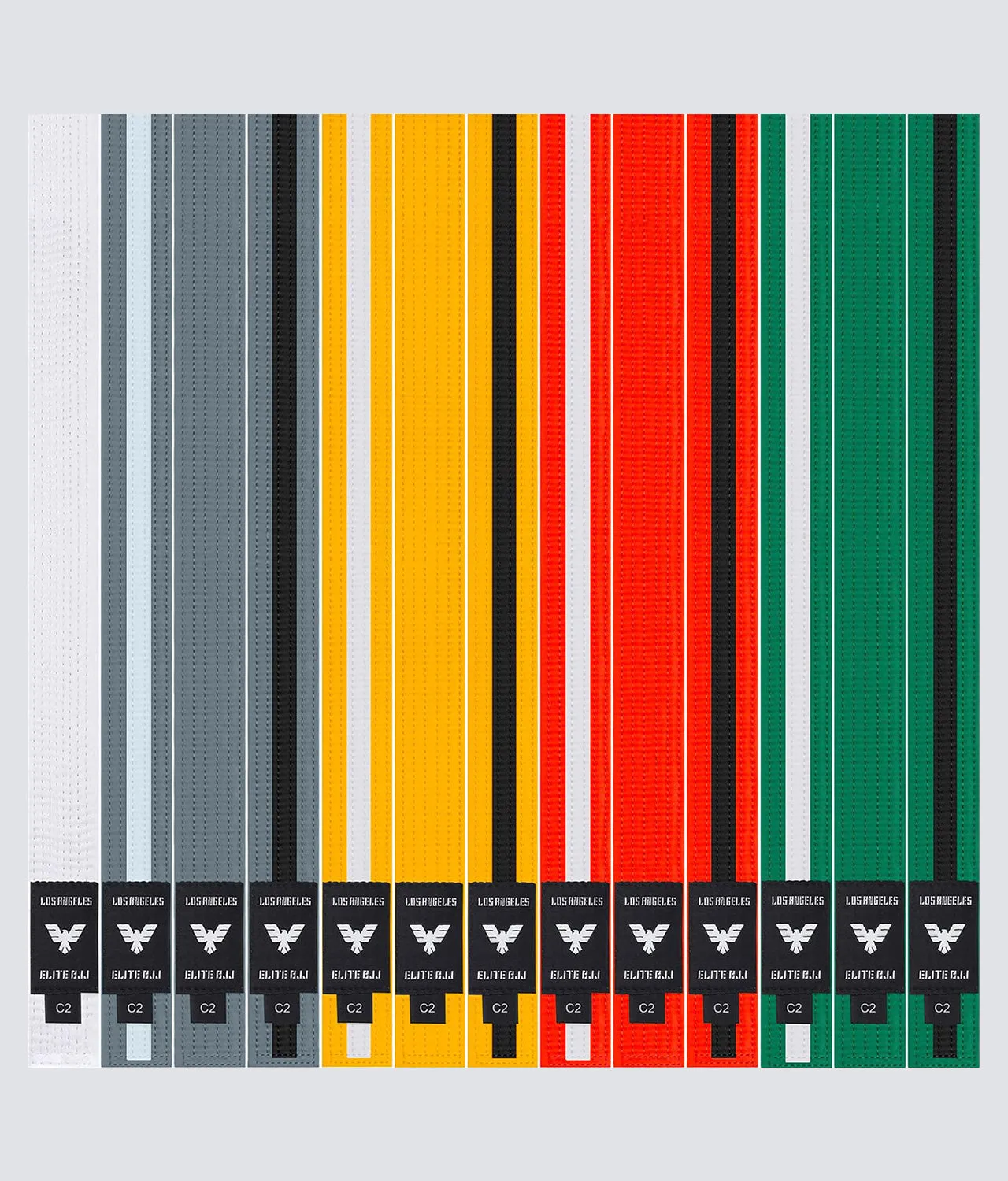Kids' Brazilian Jiu Jitsu BJJ Green/Black Belt