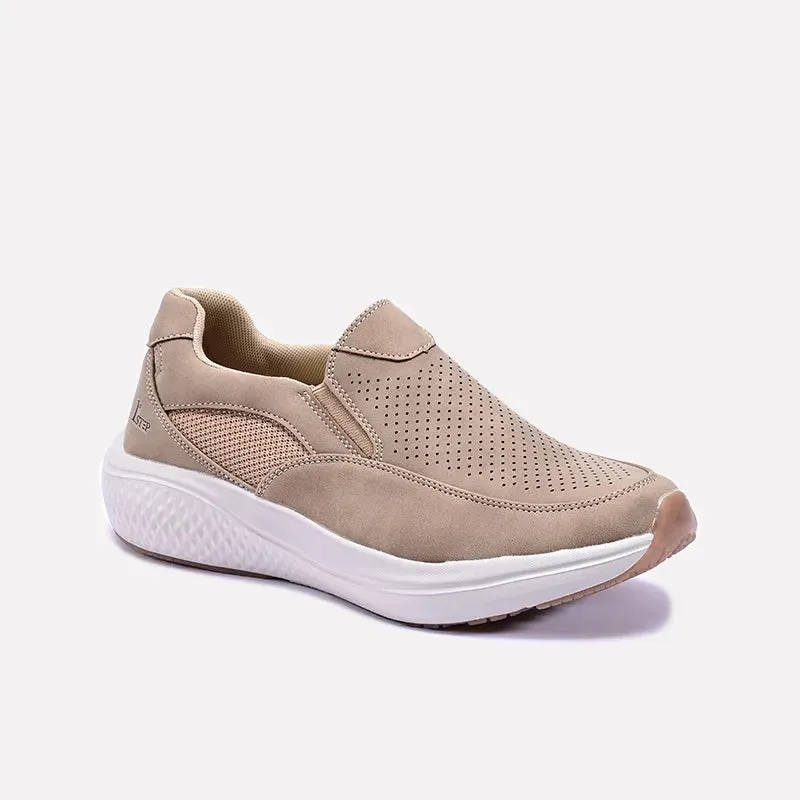Kinetic Khaki Slip On Sneakers 0120494