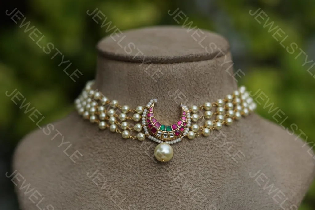 Kundan Choker (4-2107)(PREORDER)