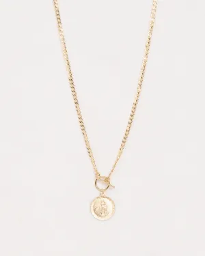 La Virgen Choker, Gold Filled