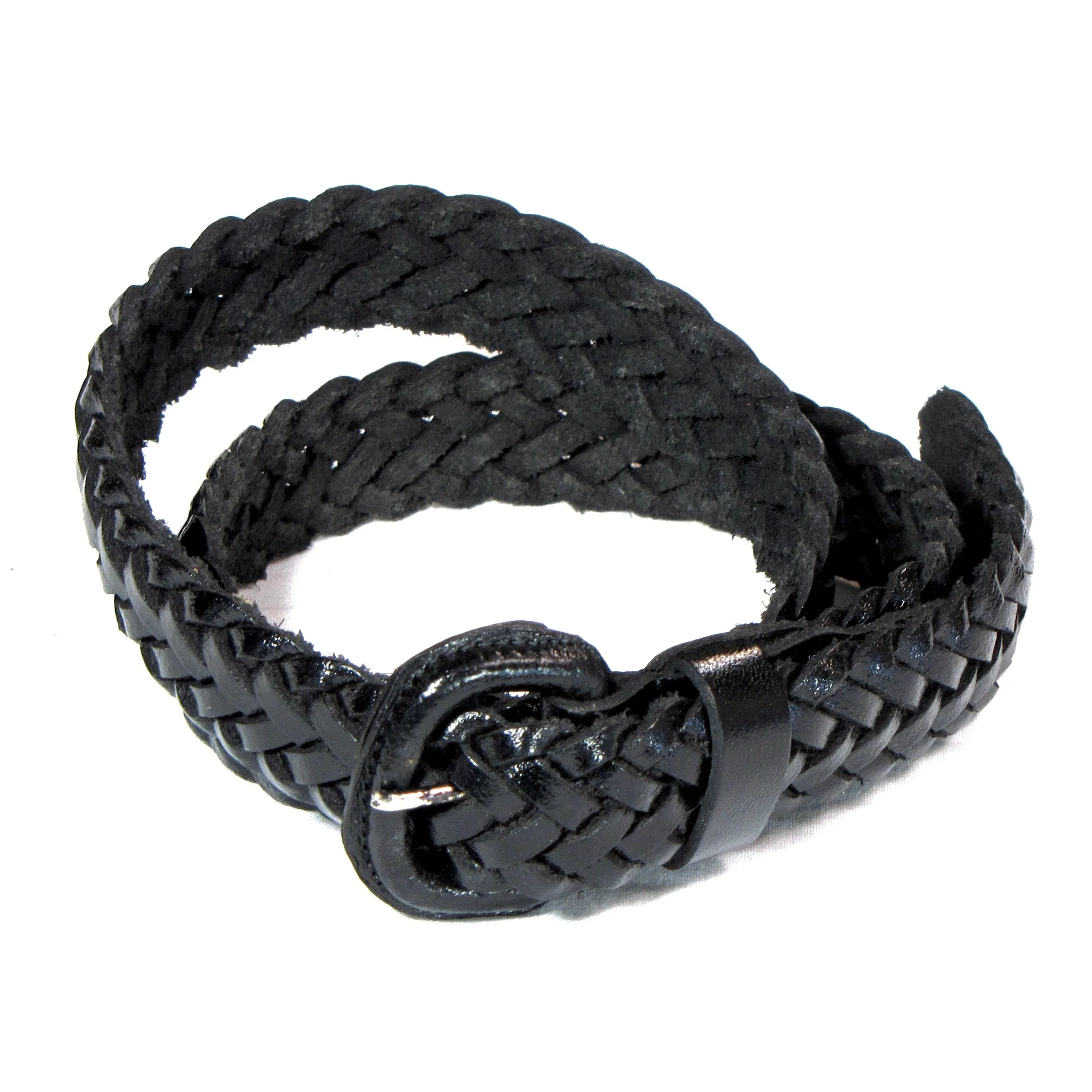 LB1001" Laced Belt- Black
