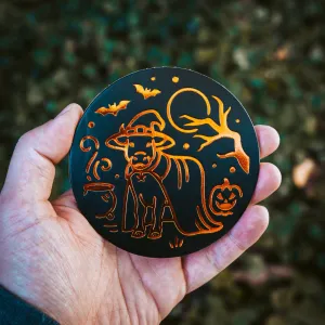 Leather Coasters 4 Pack - Halloween 2024