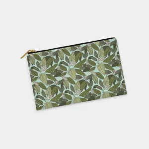 Leaves Personalized Zipper Pouch (on-mint)