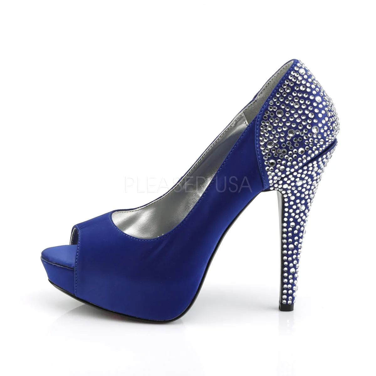 LOLITA-08  Royal Blue Silk Satin