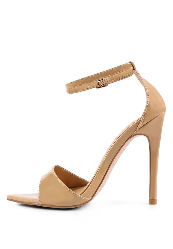 London Rag New Flame Ankle Strap High Heel Sandals 4"