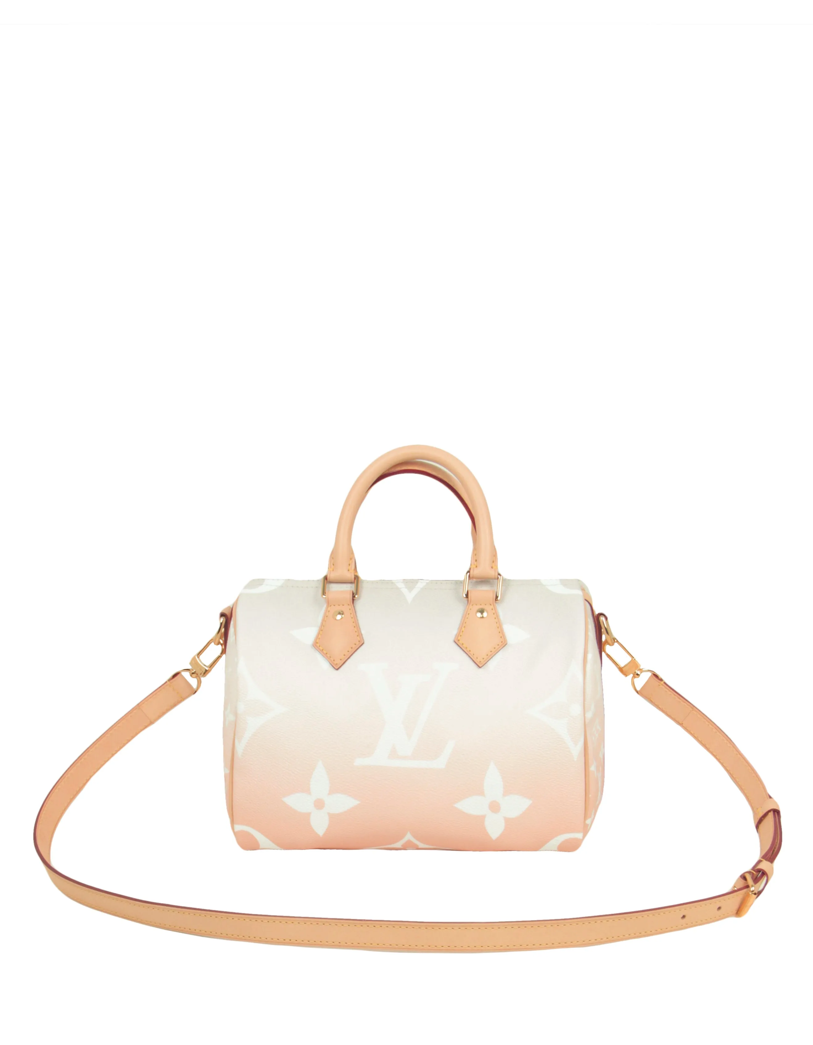 Louis Vuitton Brume Monogram Giant By The Pool Speedy Bandouliere 25 Bag