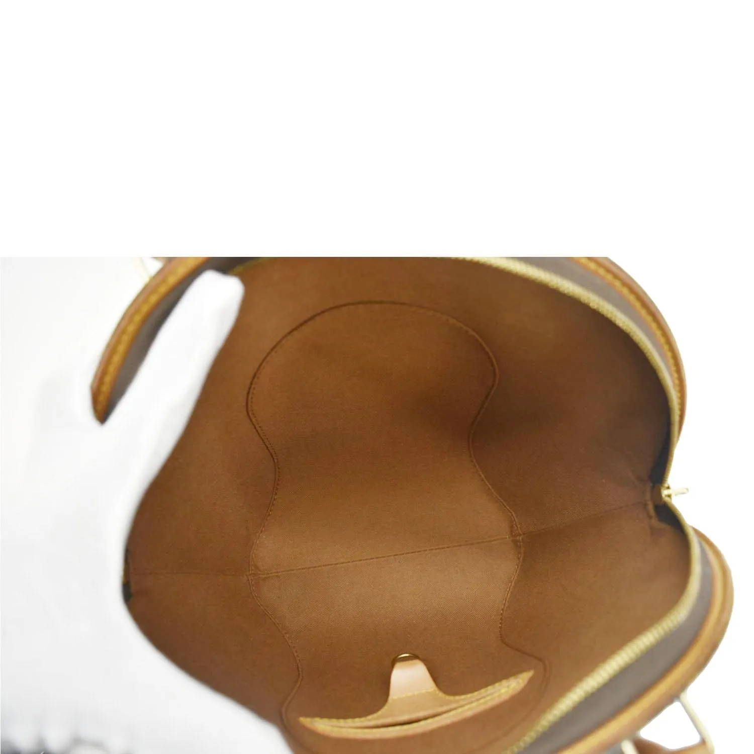 LOUIS VUITTON Ellipse PM Monogram Canvas Satchel Bag Brown