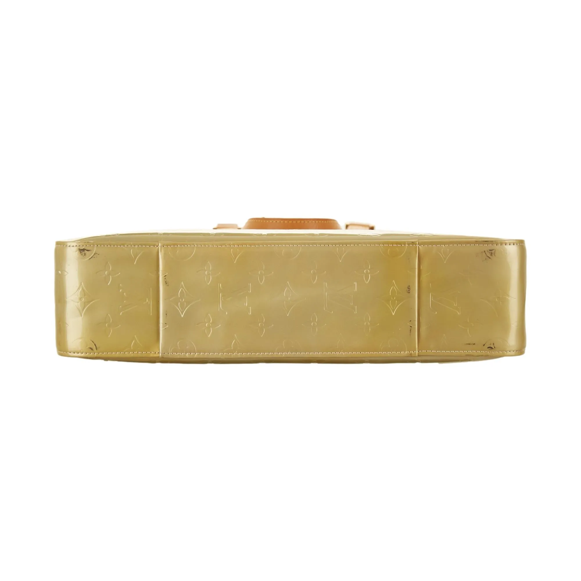 Louis Vuitton Green Monogram Vernis Shoulder Bag