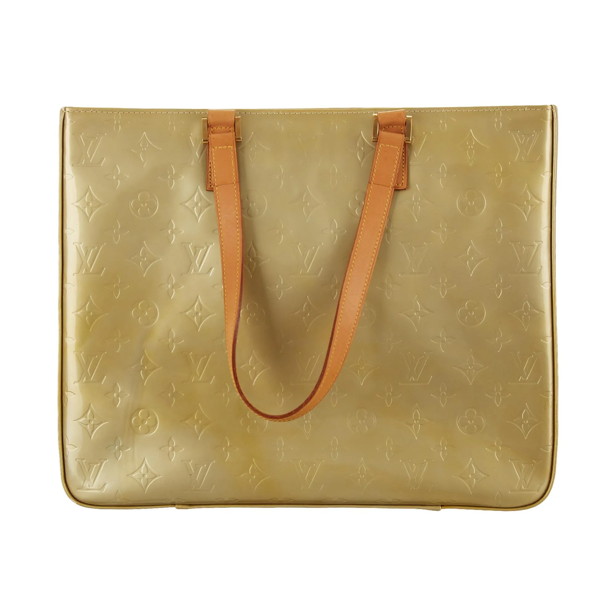 Louis Vuitton Green Monogram Vernis Shoulder Bag