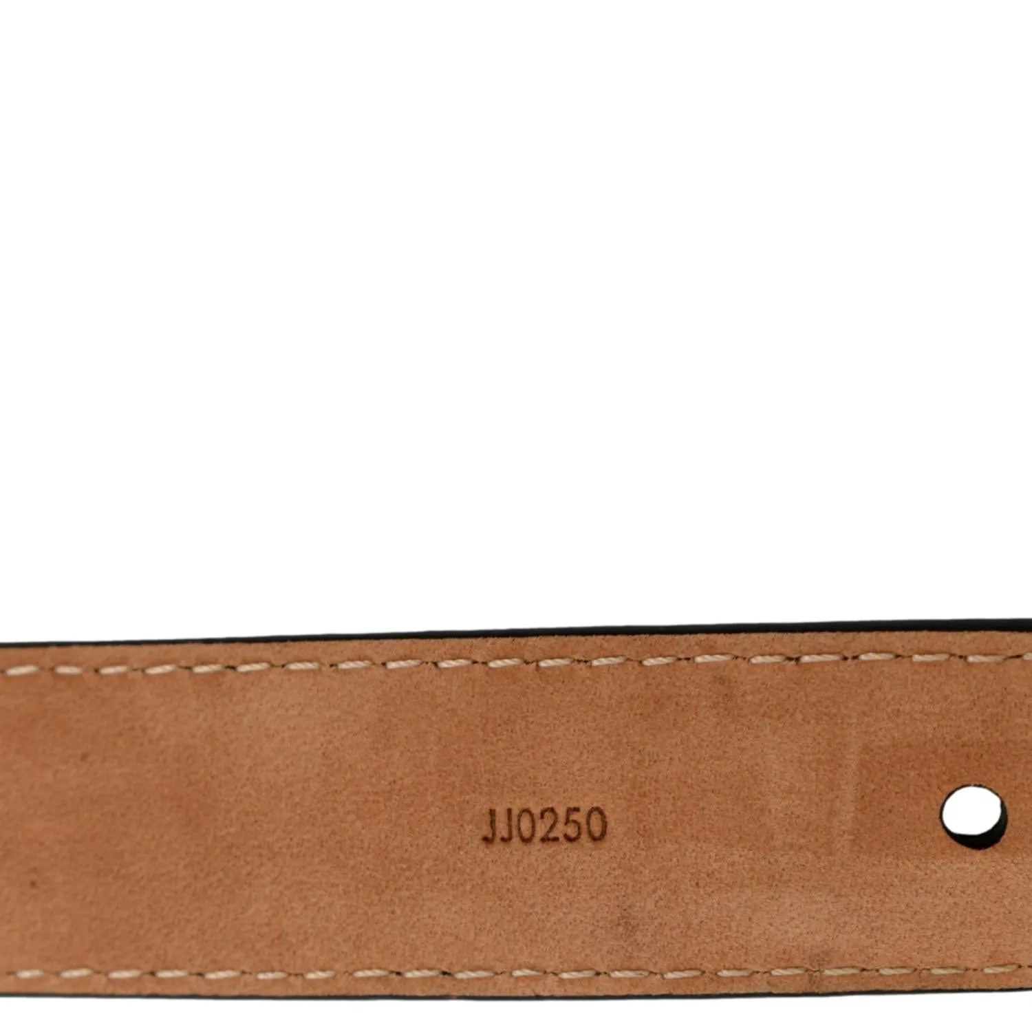 LOUIS VUITTON Mini 25MM Monogram Canvas Belt Brown