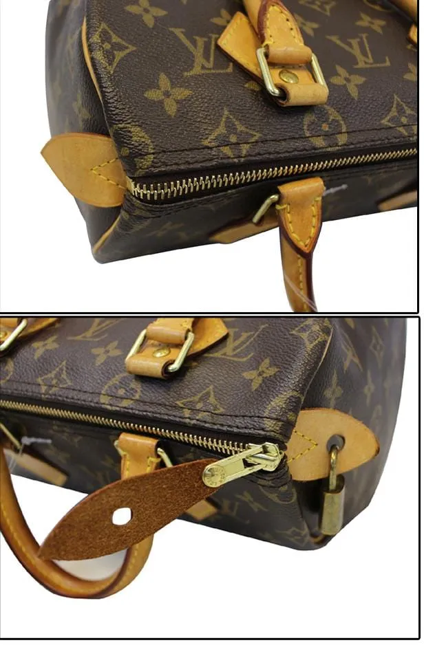 LOUIS VUITTON Monogram Canvas Speedy 25 Satchel Bag