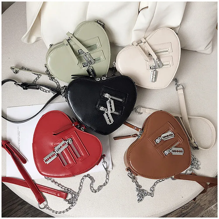 Love Heart Shape Shoulder Bag