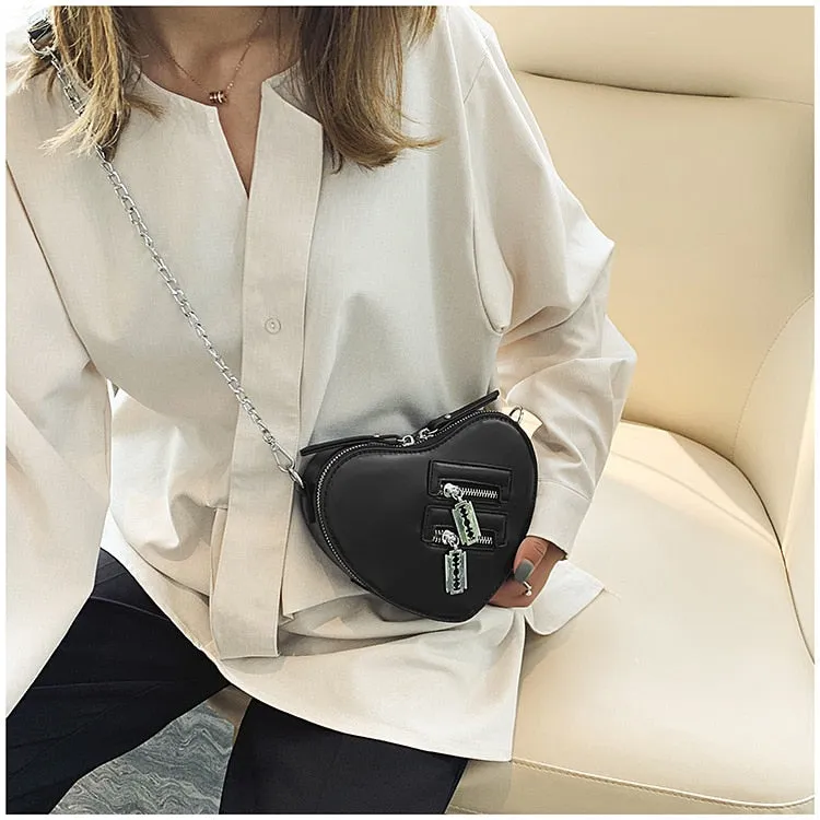 Love Heart Shape Shoulder Bag