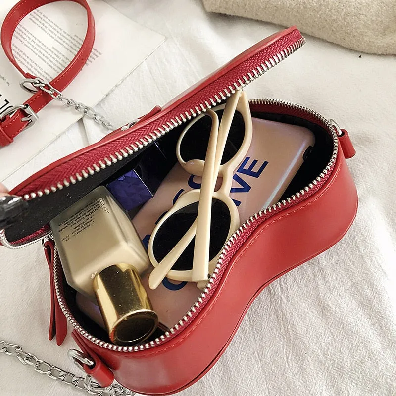 Love Heart Shape Shoulder Bag