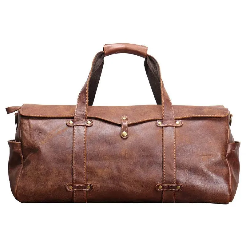 Luxury Designer Men’s Travel Duffle Bag Large Capacity Weekend