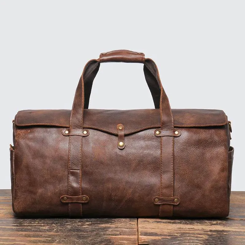 Luxury Designer Men’s Travel Duffle Bag Large Capacity Weekend