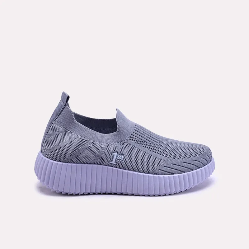 Maelis Gray Slip On Sneakers 0440752
