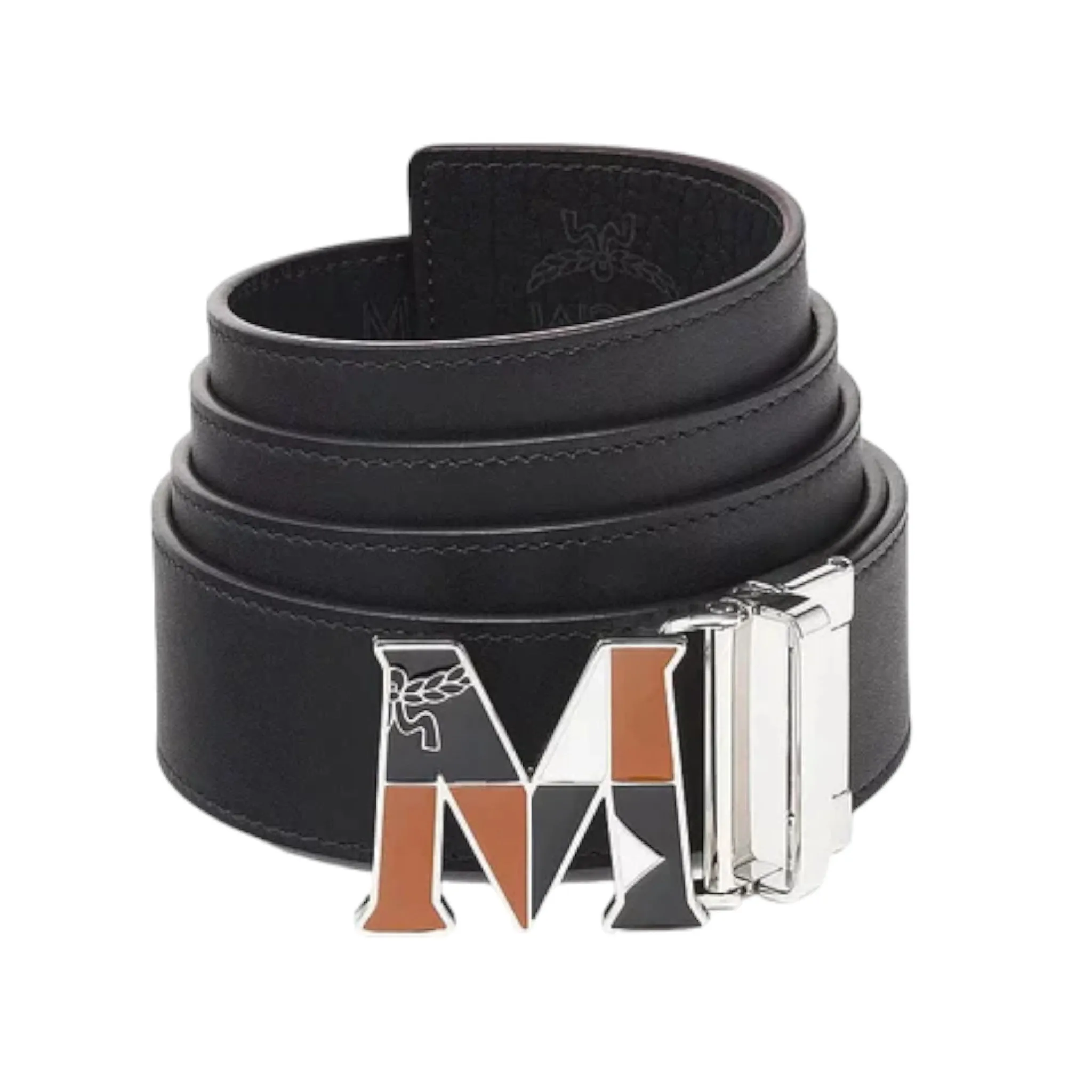 MCM Claus Weaving M Reversible 1.5" Belt in Visetos