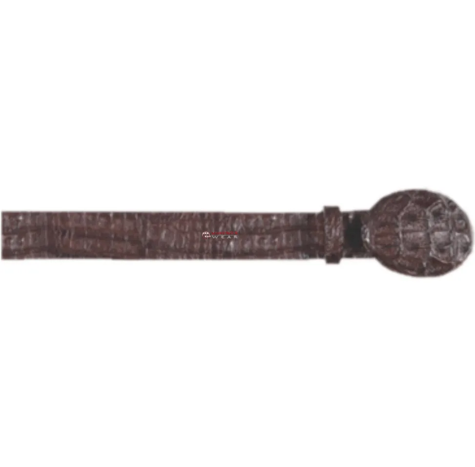Men’s Los Altos Caiman Hornback Cowboy Belt Adjustable