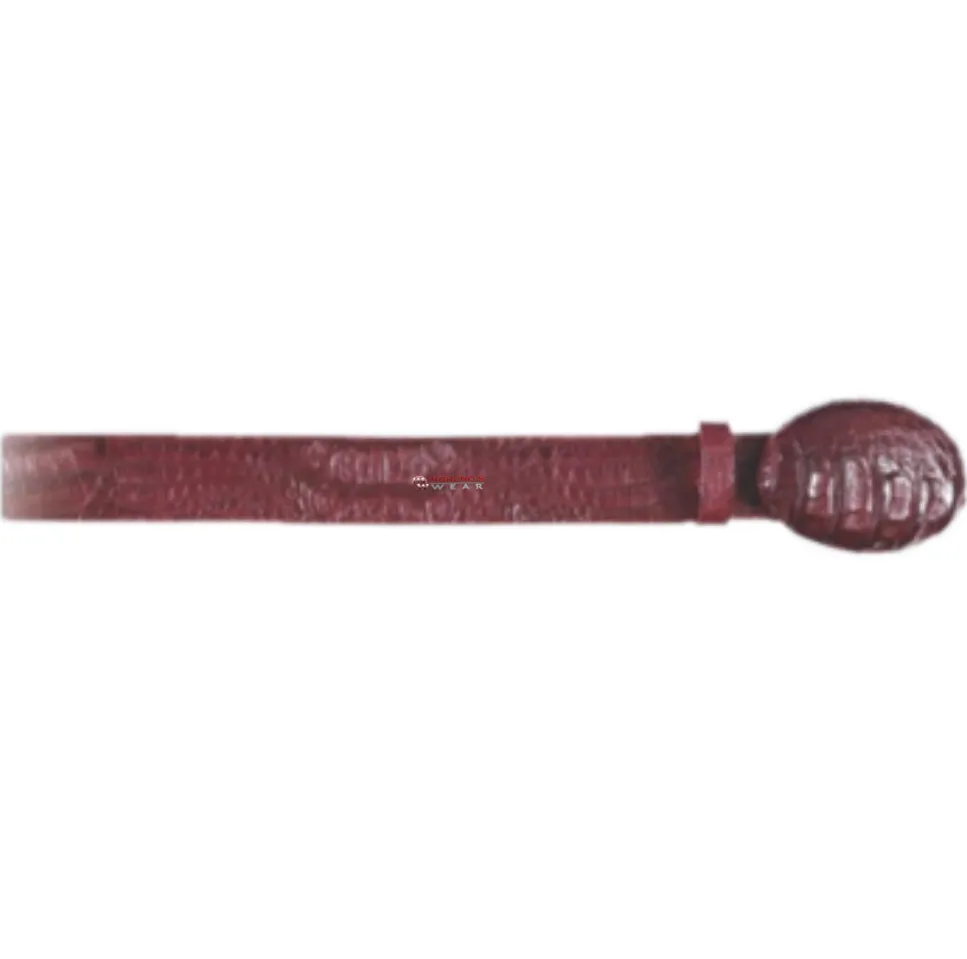 Men’s Los Altos Caiman Hornback Cowboy Belt Adjustable