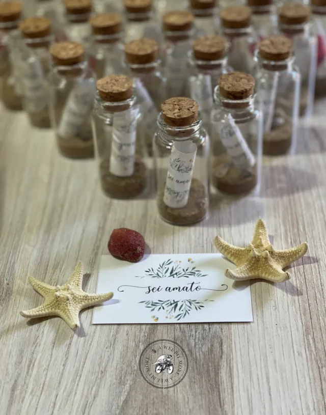 Message in a Bottle, Say I Love You to Mom, Dad, Grad, You Are Loved Note, Baby Gift, Note to Traveler, Send Your Love Instead of a Card