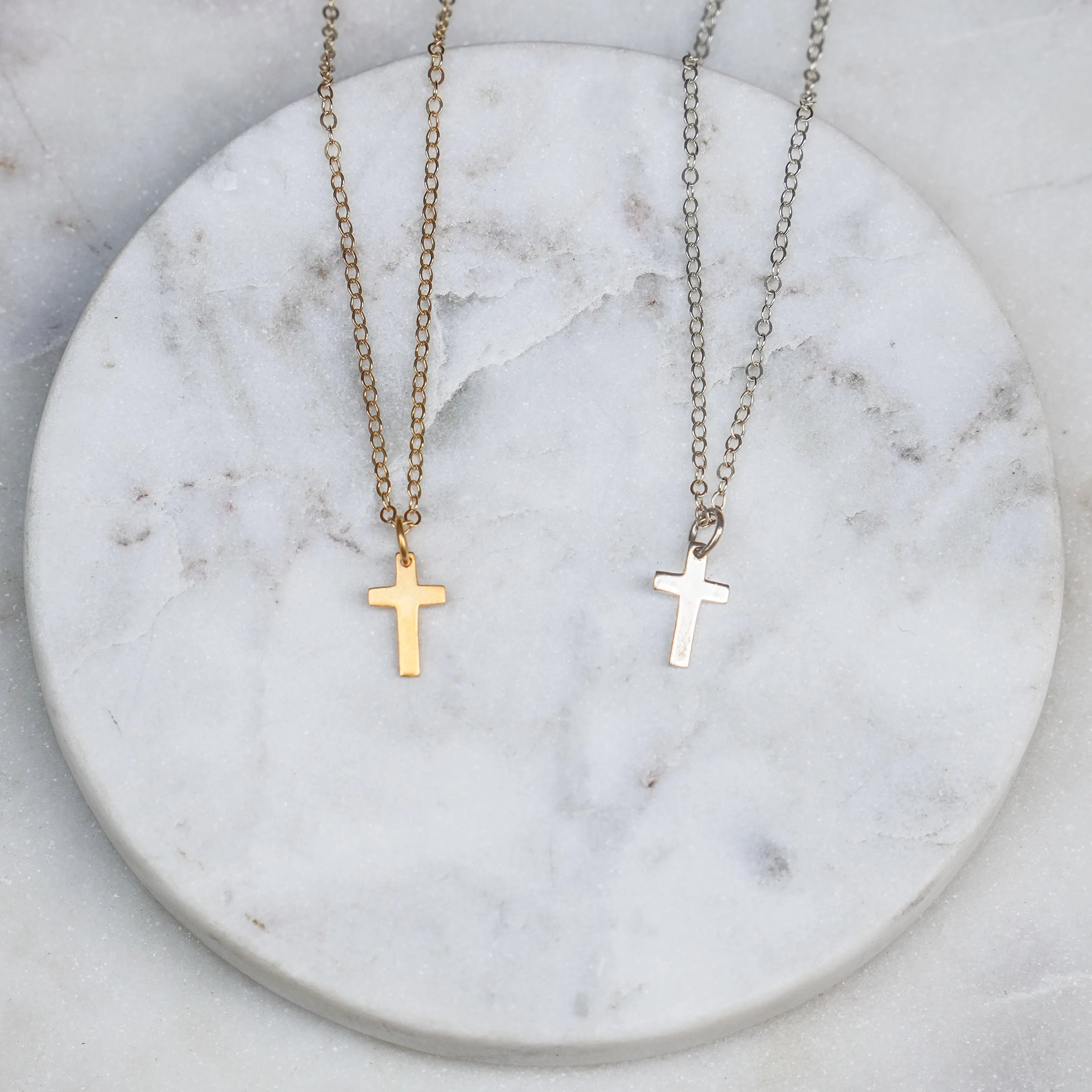 Mini Cross Necklace