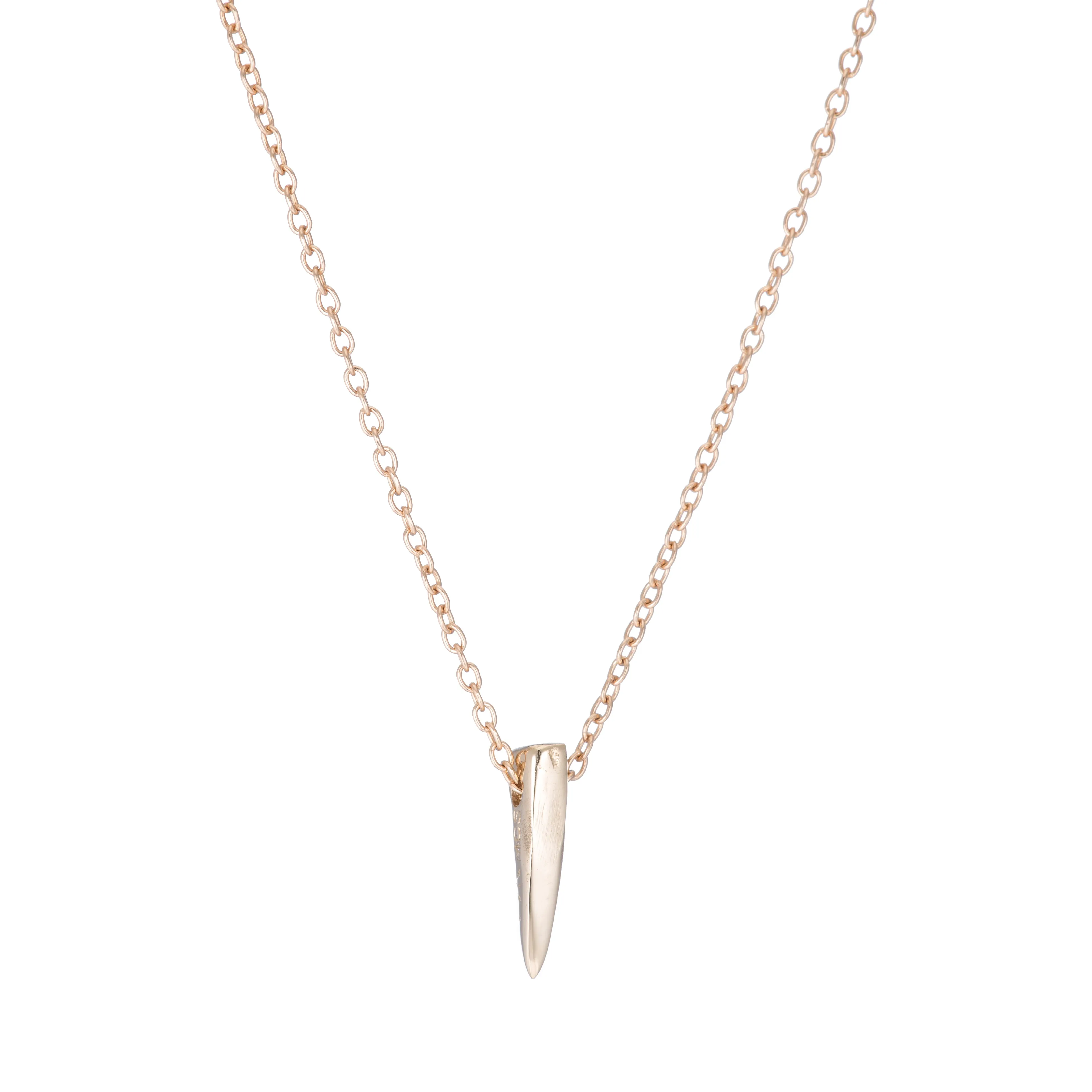 Mini Horn Necklace - Gold