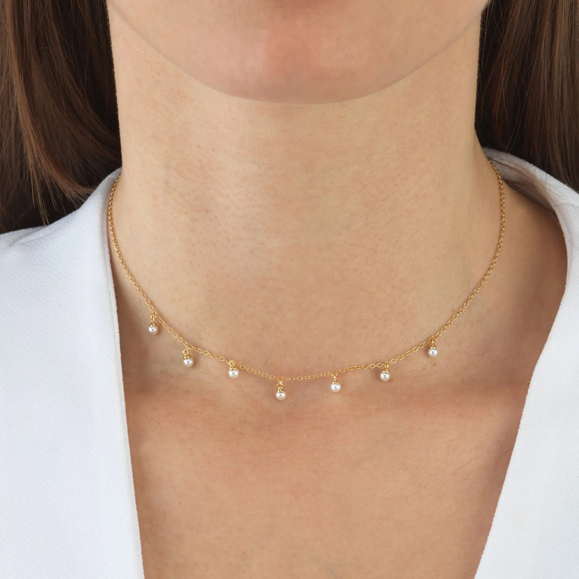 Mini Pearl Choker