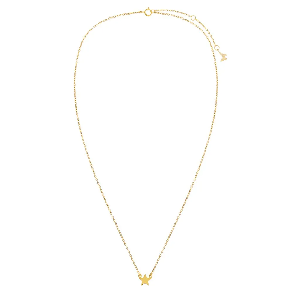 Mini Solid Star Necklace