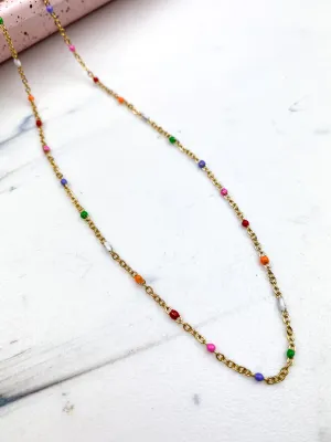 Minimalist Colorful Choker