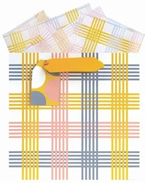 Mod Plaid Small Truffle Gift Bag