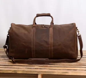 MONT5 Gokina Extra Large Leather Duffle