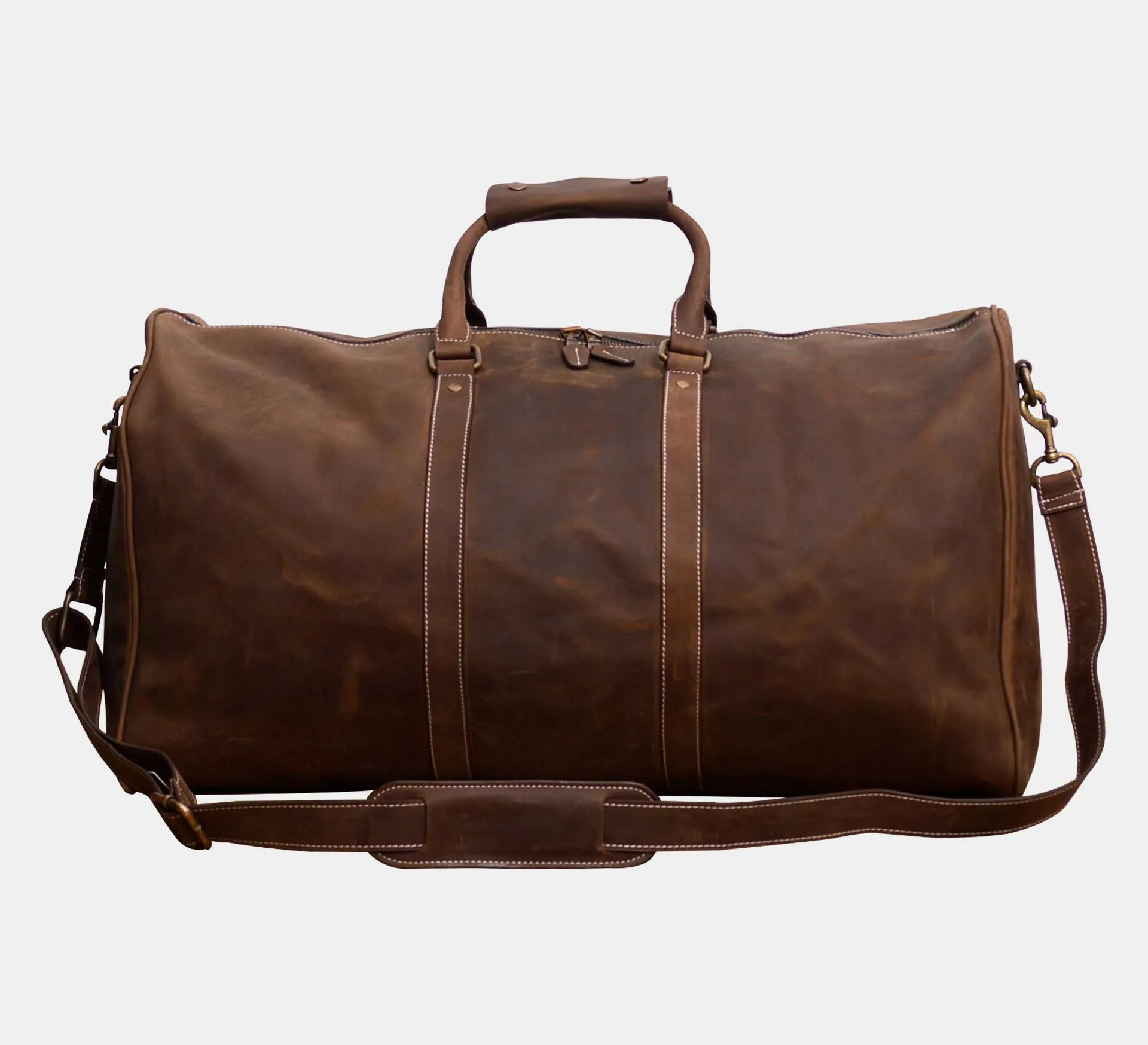 MONT5 Gokina Extra Large Leather Duffle