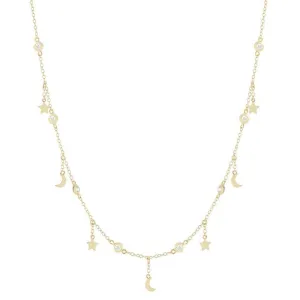 Moon & Star Choker
